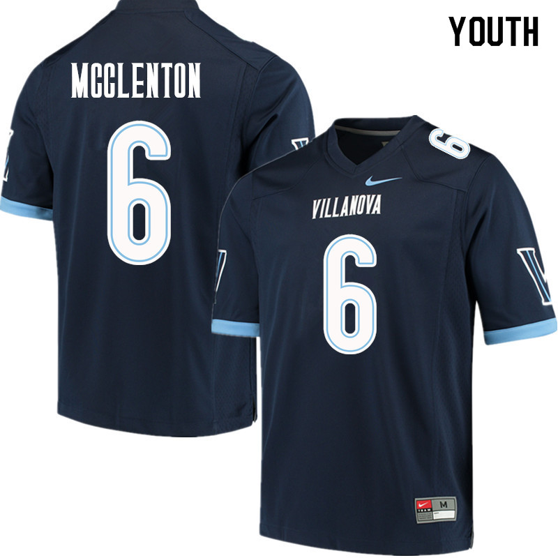 Youth #6 Corey Russo Villanova Wildcats College Football Jerseys Sale-Navy